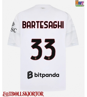 AC Milan Davide Bartesaghi #33 Bortatröja 2026-27 Kortärmad